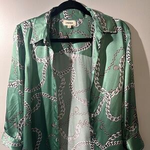 L’AGENCE silk blouse